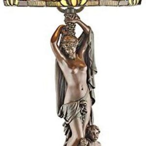 Design Toscano Lucina of Light Stained Glass Lamp